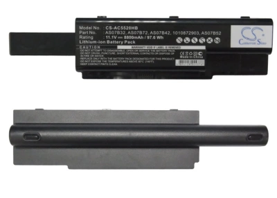 Аккумулятор Gateway | Acer, MD7801u, Aspire 7520, Aspire 6920-6621, 8800 мАч, CS фото 2