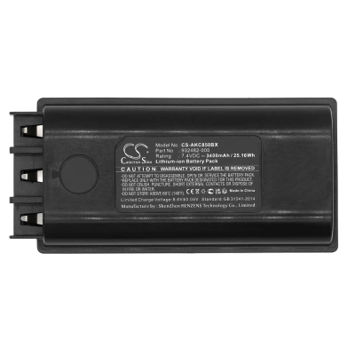 Аккумулятор Akerstroms, BC85, BC95, M-200J, 3400 мАч, CS фото 2