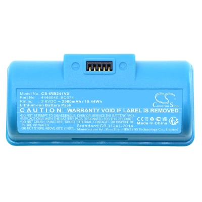 Аккумулятор iRobot, Braava Jet 240, Braava Jet 241, Braava Jet 244, 2900 мАч, CS фото 2