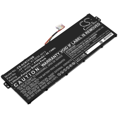 Аккумулятор Acer, Chromebook 311 C721 R721T, Chromebook Spin 311 R721T, Chromebook 311 C721-48BR, 4100 мАч, CS фото 1