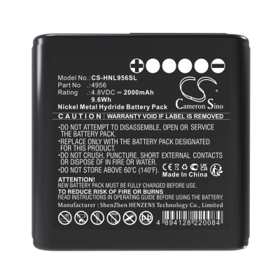 Аккумулятор Honeywell, Lumidor Micromax Plus, Micromax pro, 2000 мАч, CS фото 4
