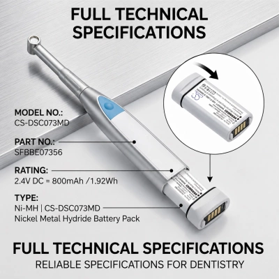 Аккумулятор Dentsply, SmartLite Focus, 800 мАч, CS фото 4