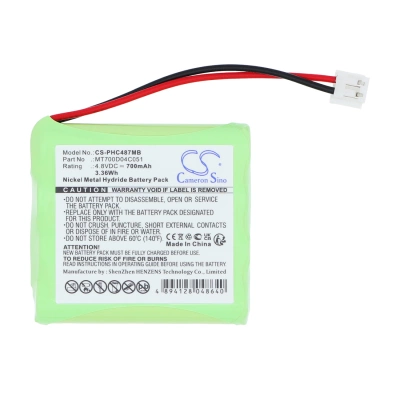Аккумулятор Avent | Harting & Helling | Tomy | Philips, SDC361, Janosch MBF5050, Janosch MBF5151, 700 мАч, CS фото 2