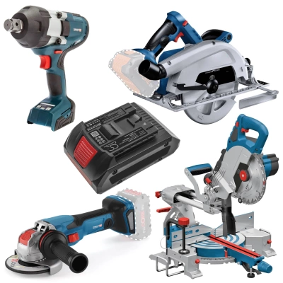 Аккумулятор Bosch, GDS 18V, GCM 18V-216, GCM 18V-305 GDC, 4000 мАч, CS фото 3