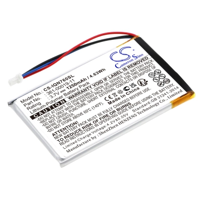 Аккумулятор Garmin, Nuvi 760, Nuvi 760T, Nuvi 710, 1250 мАч, CS фото 1