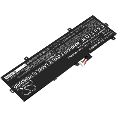 Аккумулятор Asus, BX430, BX430UA, BX430UQ, 4200 мАч, 283,00 × 91,42 × 4,85 мм, CS фото 4