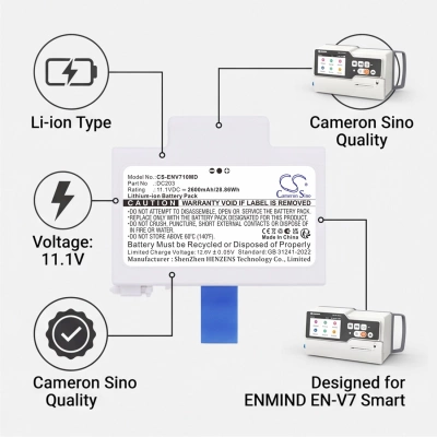 Аккумулятор ENMIND, EN-V7, 2600 мАч, CS фото 5