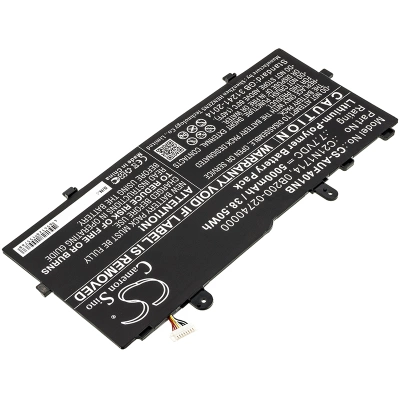 Аккумулятор Asus, VivoBook Flip 14 TP401CA-EC012T, VivoBook Flip 14 TP401NA-EC007T, TP401MA-BZ031TS, 5000 мАч, CS фото 2