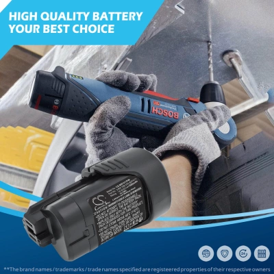 Аккумулятор Bosch | Wurth, Bosch GWB 10.8-LI, Bosch GWI 10.8 V-Li, CLPK30-120, 1500 мАч, CS фото 3