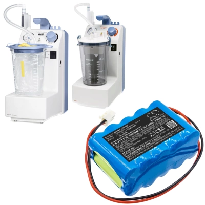 Аккумулятор Medela, Vario 919.0012, Vario 0777.1728, Vario 18 Suction Pump 077.1728, 2000 мАч, CS фото 5