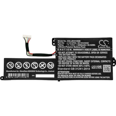 Аккумулятор Lenovo, Chromebook N21, Chromebook N21-80MG, 3200 мАч, CS фото 2