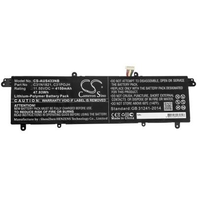 Аккумулятор Asus, VivoBook S14 S433FA-EB491, VivoBook S14 S433FA-EB539T, VivoBook S14 S433EA-AM108T, 4150 мАч, CS фото 4