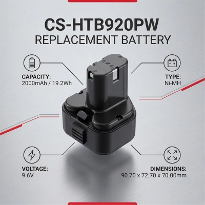 Аккумулятор Hitachi, CK 12D, CK 12DY, CL 10D, 2000 мАч, CS фото 7