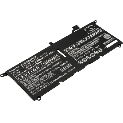 Аккумулятор Dell, XPS 13 9370, XPS9370-7002SLV, XPS 13 2018, 6300 мАч, CS фото 1