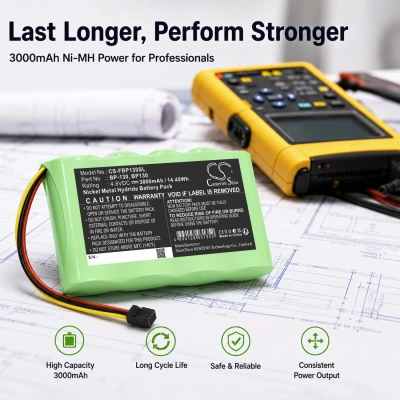 Аккумулятор Fluke, ScopeMeter 124, ScopeMeter 123, ScopeMeter 124S, 3000 мАч, CS фото 5