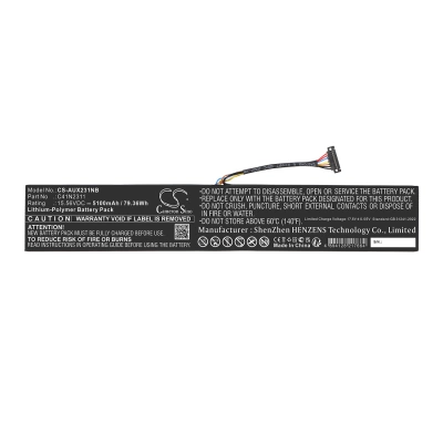 Аккумулятор Asus, RC72LA-NH002W, RC72LA-NH007W, RC72LA-NH011W, 5100 мАч, CS фото 6
