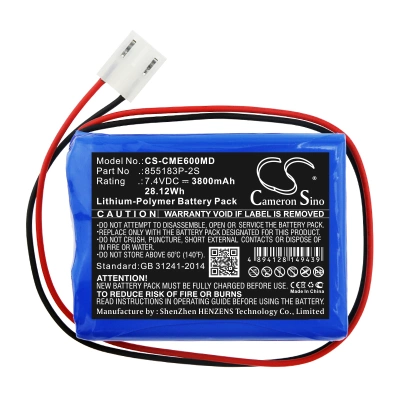 Аккумулятор CONTEC, ECG-600G, 3800 мАч, CS фото 3