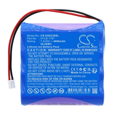 Аккумулятор Deli | Deviser, AE2300, AE2300H, AE2300L, 4000 мАч, CS фото 5