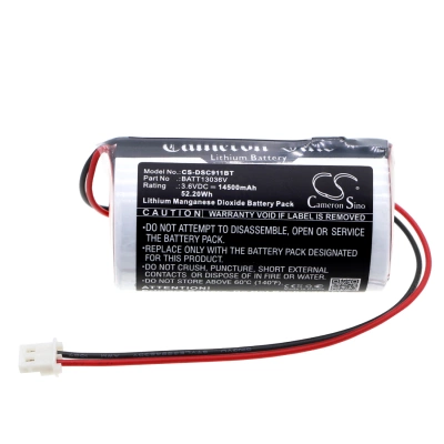 Батарея DSC, PowerG PG9911 Siren, PowerG PG9911, PGX901, 14500 мАч, CS фото 2