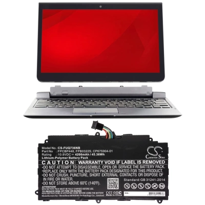 Аккумулятор Fujitsu, Stylistic Q737, Stylistic Q775, Stylistic Q736, 4200 мАч, CS фото 4