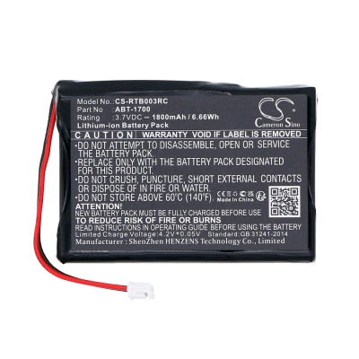Аккумулятор RTI, T3V, T3-V, T3-V+, 1800 мАч, CS фото 2