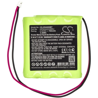 Аккумулятор Yale, EF Panel Alarm Control Panel, Smart Hub Alarm, SR-HUB 2.0, 700 мАч, CS фото 6