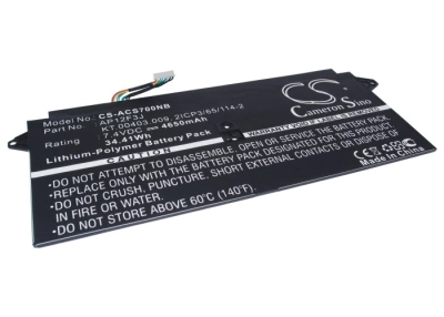 Аккумулятор Acer, Aspire S7, Aspire S7 13", Aspre S7-391-6822, 4650 мАч, CS фото 1