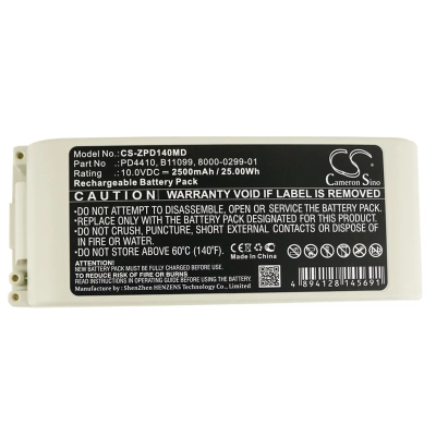 Аккумулятор ZOLL, 8000-0299-01, 8000-0299-10, AED Pro Defibrillator, 2500 мАч, CS фото 3