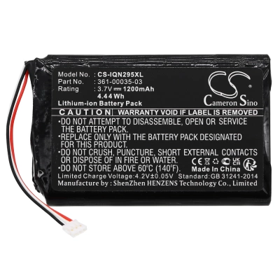 Аккумулятор Garmin, Nuvi 2555LMT, Nuvi 2555LT, Nuvi 2495LMT, 1200 мАч, CS фото 2