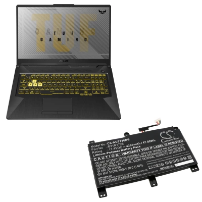 Аккумулятор Asus, FX504, FX504G, FX504GE, 4200 мАч, CS фото 4