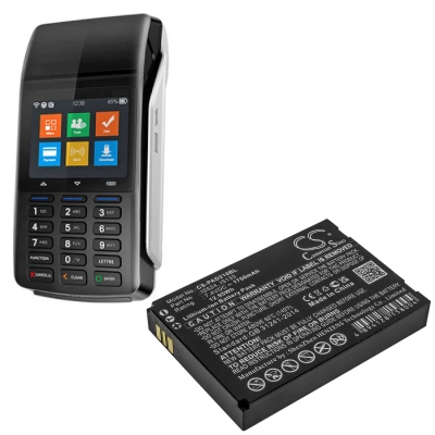 Аккумулятор Pax, D210, D210 GPRS, myPOS D210 Wifi, 1750 мАч, CS фото 4