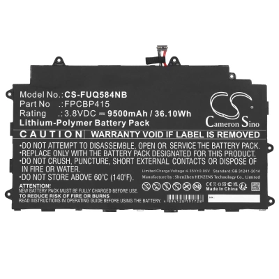 Аккумулятор Fujitsu, Stylistic Q584, 9500 мАч, CS фото 3