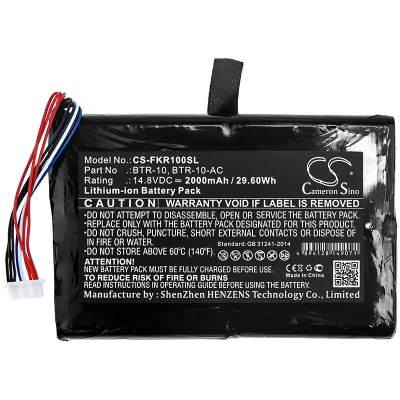 Аккумулятор Fujikura, 12S Fusion Splicer, S015527, FSM-12S, 2000 мАч, CS фото 4