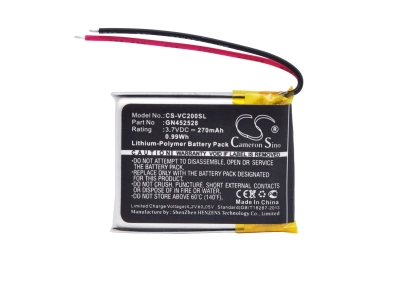 Аккумулятор Voice Caddie, VC200 Voice, VC200, 270 мАч, CS фото 5