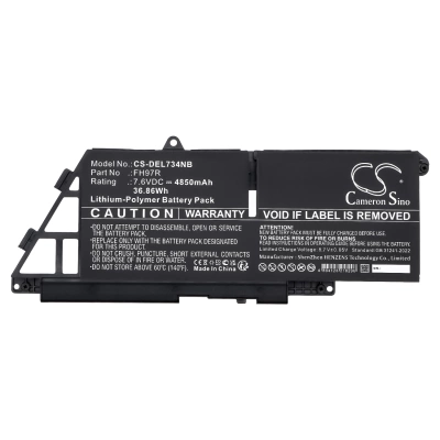 Аккумулятор Dell, Latitude 7340, Latitude 7340 2-in-1, Latitude 7350, 4850 мАч, CS фото 2