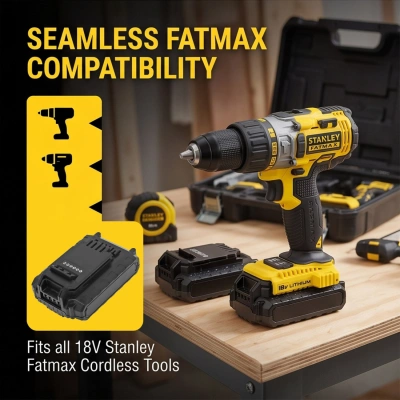 Аккумулятор Black & Decker | Stanley | Porter Cable, ASD18 Typ 1, ASD18 Typ 2, ASD184 Typ 1, 2000 мАч, CS фото 2