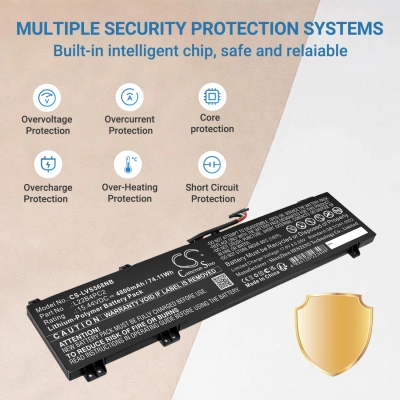 Аккумулятор Lenovo, Legion Slim 5 16APH8 82Y90005JP, Legion Slim 5 16APH8 82Y90006TA, Legion Slim 5 16APH8 82Y90008RK, 4800 мАч, CS фото 5