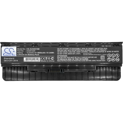 Аккумулятор Asus, G551, G551J, G551JK, 4800 мАч, CS фото 3