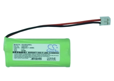 Аккумулятор Tomy | NEC | GP | Lexibook | Alcatel | Emporia | Uniden | Panasonic | Binatone | Pioneer | TeXet, Digital, 650 мАч, CS фото 4