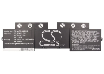 Аккумулятор Acer, Aspire S5, Aspire S5-391, Aspire S5-391-6836, 2300 мАч, CS фото 2