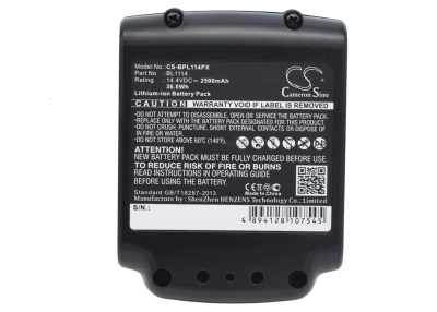 Аккумулятор Black & Decker, ASL146BT12A, ASL146K, ASL146KB, 2500 мАч, CS фото 2