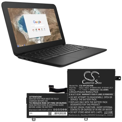 Аккумулятор HP, Choromebook 11 G5, 11 G5 EE Chromebook, 4000 мАч, CS фото 4