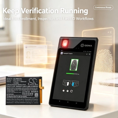 Аккумулятор IDEMIA, IDScreen MPH-MB003A, IDScreen MPH-MB003B, IDScreen MPH-MB003, 4800 мАч, CS фото 6