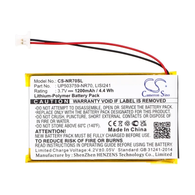 Аккумулятор Sony, Clie PEG-NR60, Clie PEG-NR60V, Clie PEG-NR70, 1200 мАч, CS фото 4