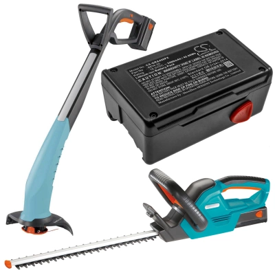 Аккумулятор Gardena, Turbotrimmer SmallCut 300 Accu, 648844, Heckenschere EasyCut 42 Accu, 2500 мАч, CS фото 5