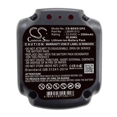 Аккумулятор Black & Decker, BDCDD12, BDCD112, BDCDD12KB, 2500 мАч, CS фото 4