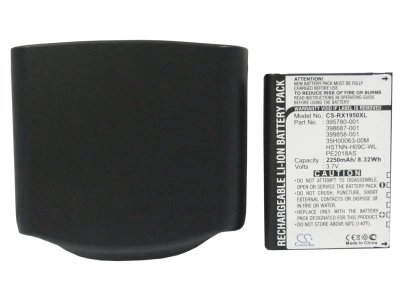Аккумулятор HP, iPAQ RX1900, iPAQ RX1950, iPAQ RX1955, 2250 мАч, CS фото 4