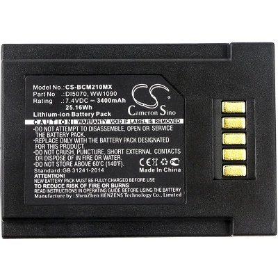 Аккумулятор BCI, SpectrO2 Pulse Oximeters, SpectrO2 10, SpectrO2 20, 3400 мАч, CS фото 3