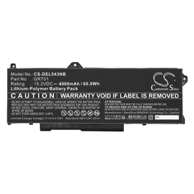 Аккумулятор Dell, Precision 15 3571, Alienware M17 R5 AMD, Latitude 5521, 4000 мАч, CS фото 5