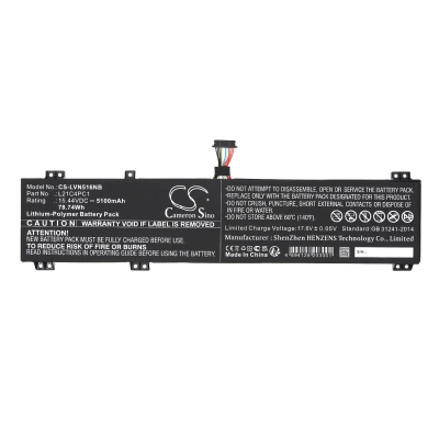Аккумулятор Lenovo, Legion 5 Pro 16IAH7H 82RF005PID, Legion 5 Pro 16IAH7H 82RF00CGSC, Legion 5 Pro 16ARH7H 82RG0015ID, 5100 мАч, CS фото 4
